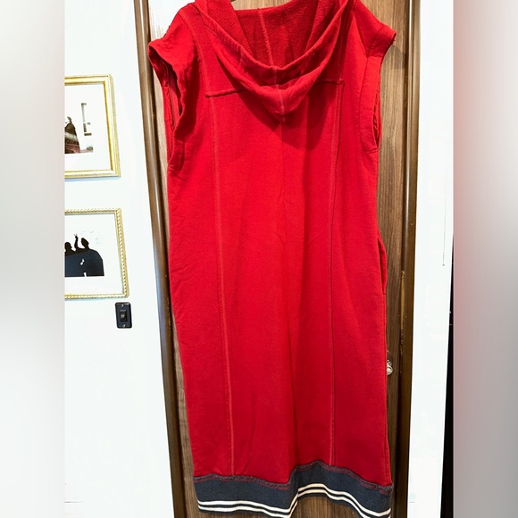 Free People | FP Movement Match Up Maxi Hoodie Sweatshirt Dress XS - Picture 4 of 9